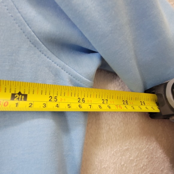 Adidas Mens Elevated Lightweight Quarter Zip Pullover 2XL Blue Burst Atleisure - Picture 8 of 8